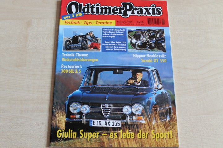 Deckblatt Oldtimer Praxis (02/1997)